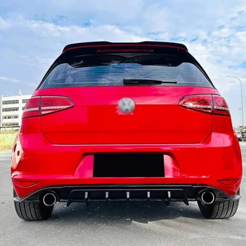 [GOOD SPOILER] Difusor Trasero para Volkswagen Golf MK7 GTI 7.5 Estilo TCR