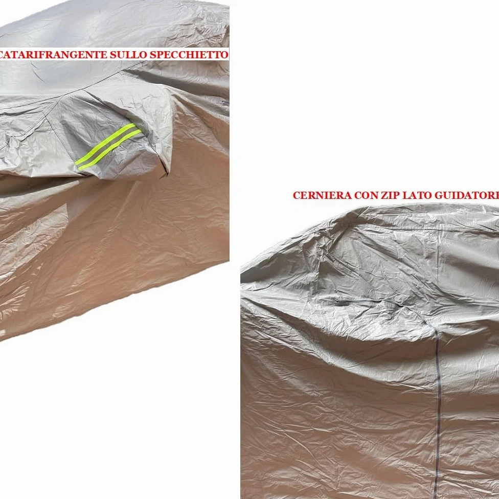 Funda para coche antigranizo, afelpada, impermeable, antiarañazos, compatible con Land Rover Range Rover Evoque 2.0 Si4 240 CV Conv. SE Dynamic talla XXL LUN572XLAR215XALT150 cm