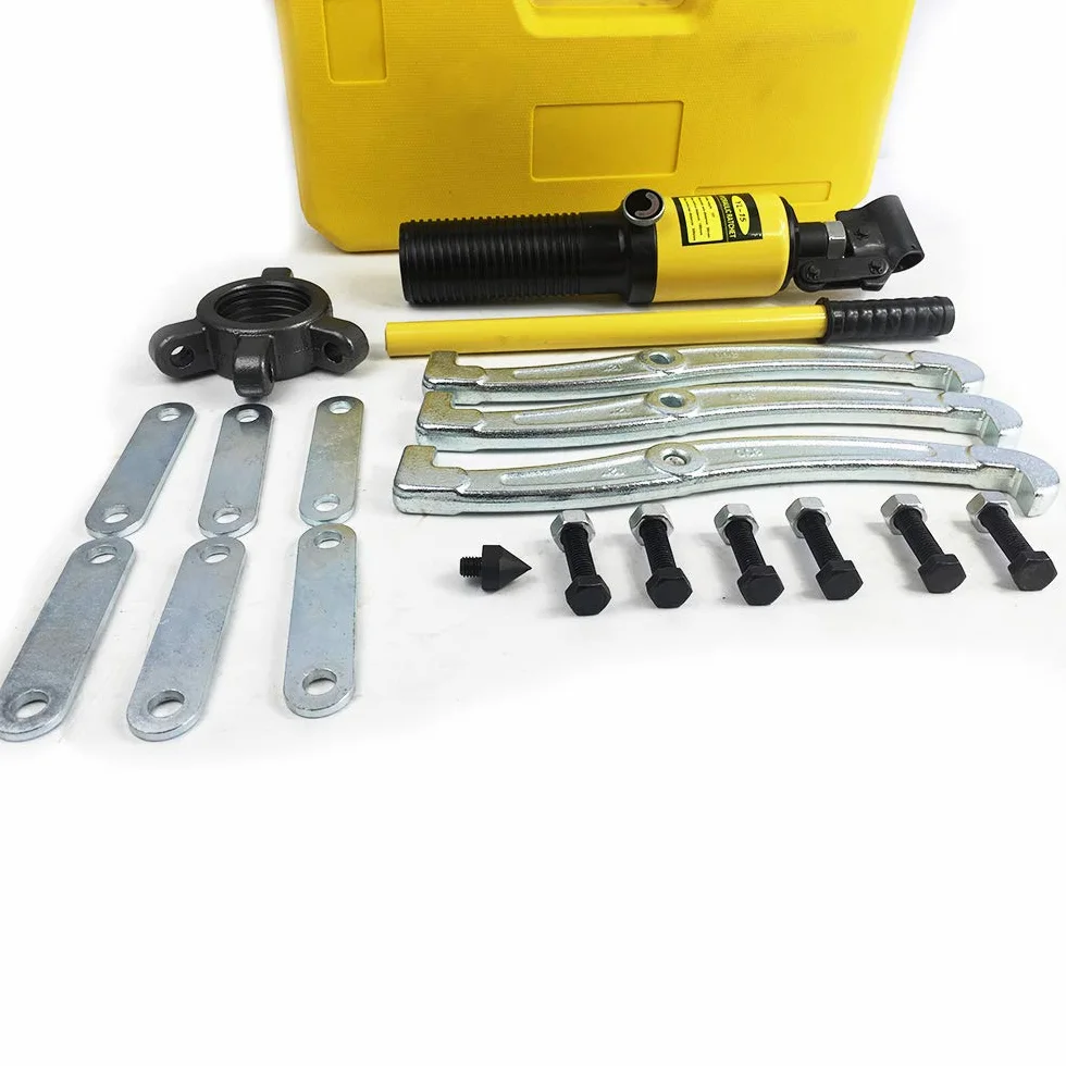 Extractor hidráulico para cubos de rueda hidráulica, extractor de polas, extractor de bujes de rueda, extractor de rueda dentada, extractor de rueda dentada, juego de rodamientos de rueda de 3 brazos,