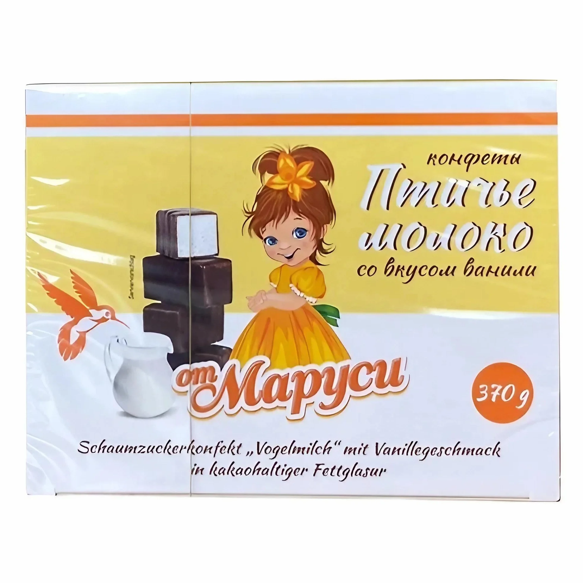 Ptichje Moloko Ot Marusi Confitería 2 x 370 g Vainilla