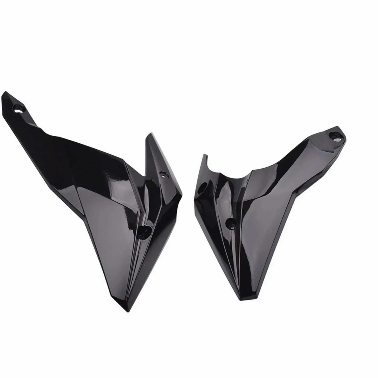 Protector Inferior del Motor para Motocicleta Kawasaki Z 400 2018-2023 Z400 Deflector Aire Moto Carenado Deflector de Viento(Green)