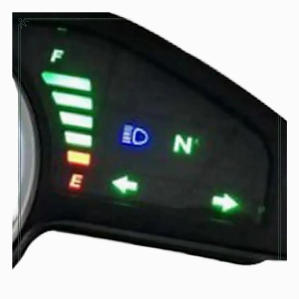 Velocímetro Digital para motocicleta, velocímetro, tacómetro y | Odómetro digital universal para motocicleta, velocímetro, tacómetro y medidor con luz nocturna.