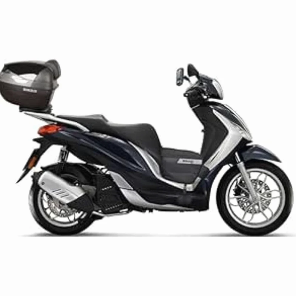 Shad V0MD16ST Soporte de Baúl para Piaggio LX 50, Negro