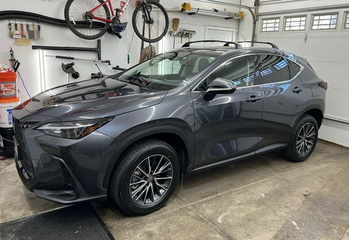 Barras de Techo Coche para Lexus NX 250 350 350h 450h 2022-2025, Barras Transversales Portaequipajes de Aleación Aluminio Baca para Techo de Automóvil