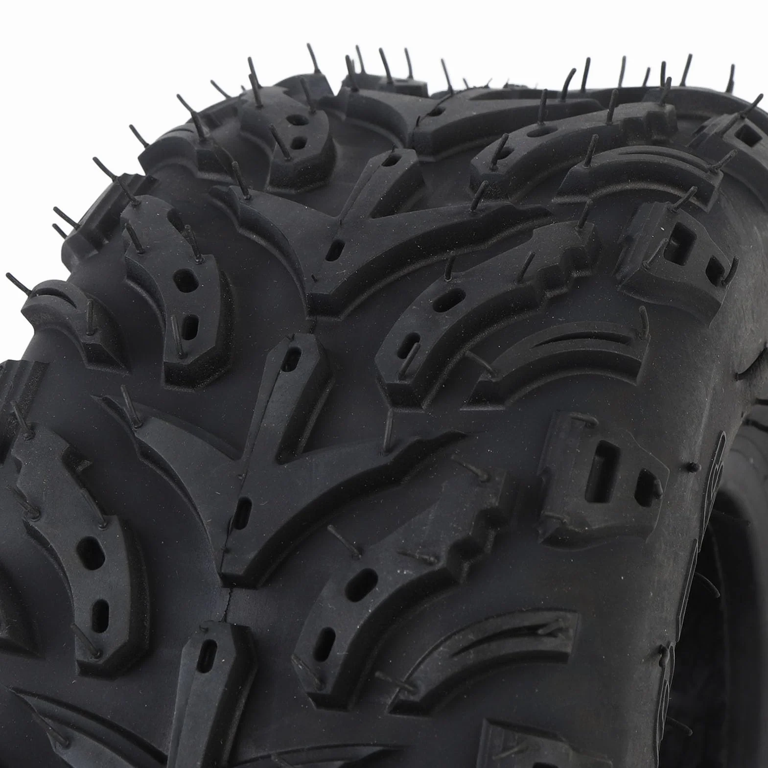 Keenso 14x5.00-6 Neumático, Neumático de Rueda Delantera con Aspiradora sin Cámara de Goma de Borde para la Mini Bicicleta de Carrito de Carretera ATV Quad Off