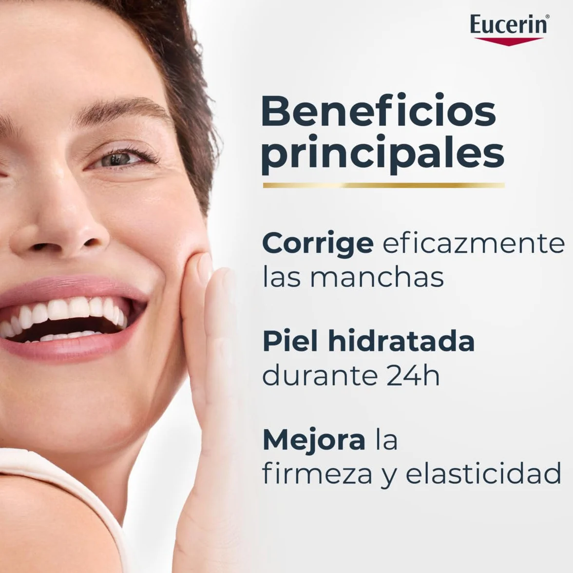 Eucerin Hyaluron-Filler + Elasticity Crema de Manos Correctora de Manchas Edad FPS 30 75 ml