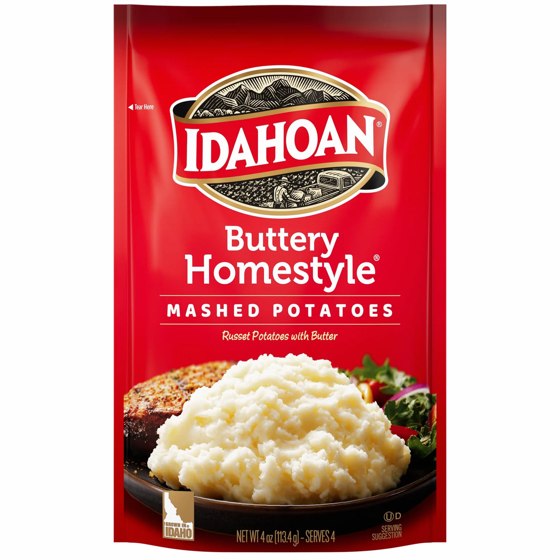 Idahoan Buttery Homestyle Mashed Potatoes, 3 Pound