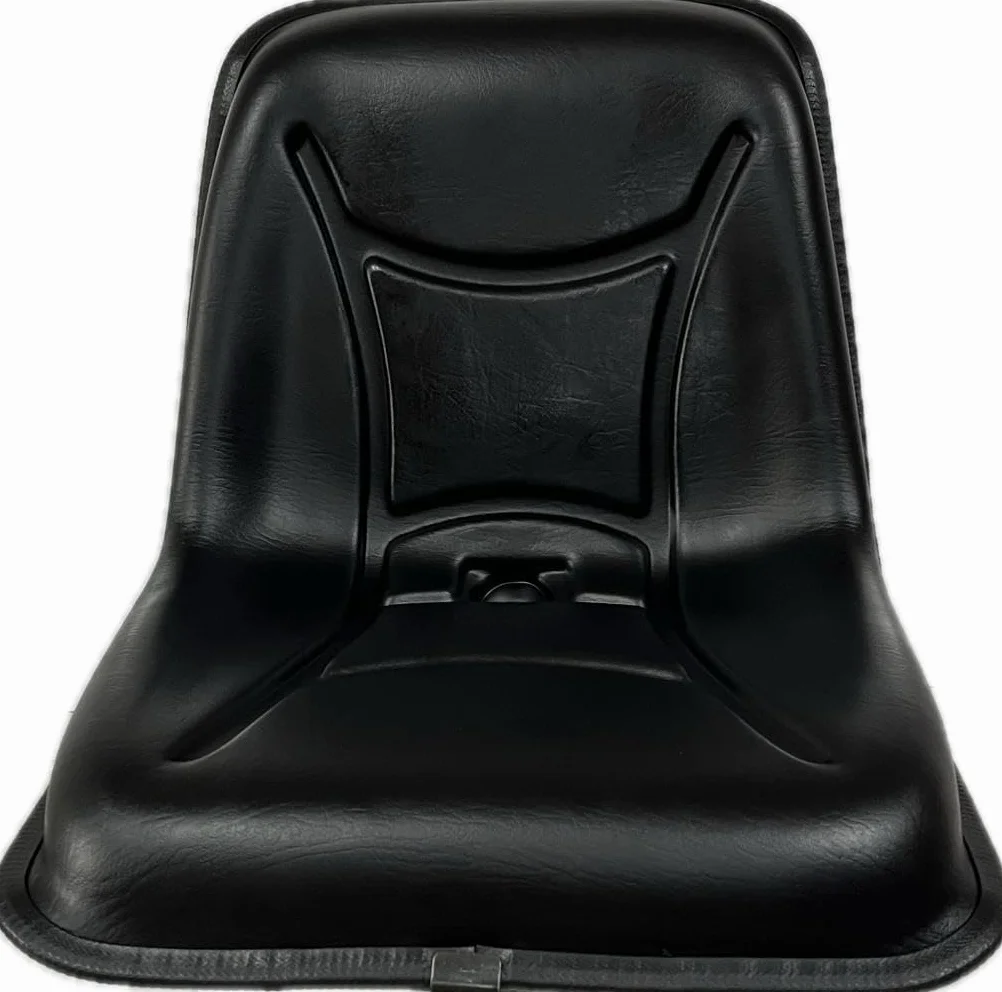 Asiento Cubeta para Tractor, Carro de Golf serie 460 en PVC Negro | Asiento Agrícola, Cortacésped, Tractor, Segadora, Carretilla Elevadora, Máquinas Agrícolas e Industriales