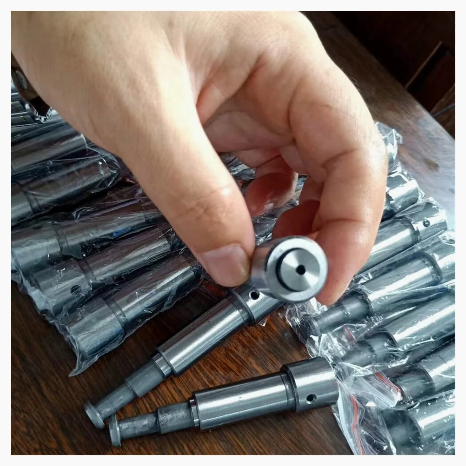 Émbolo de 10 mm for S60h Compatible con el comprobador de inyectores diésel PJ60, Repuesto de reparación del comprobador de inyectores