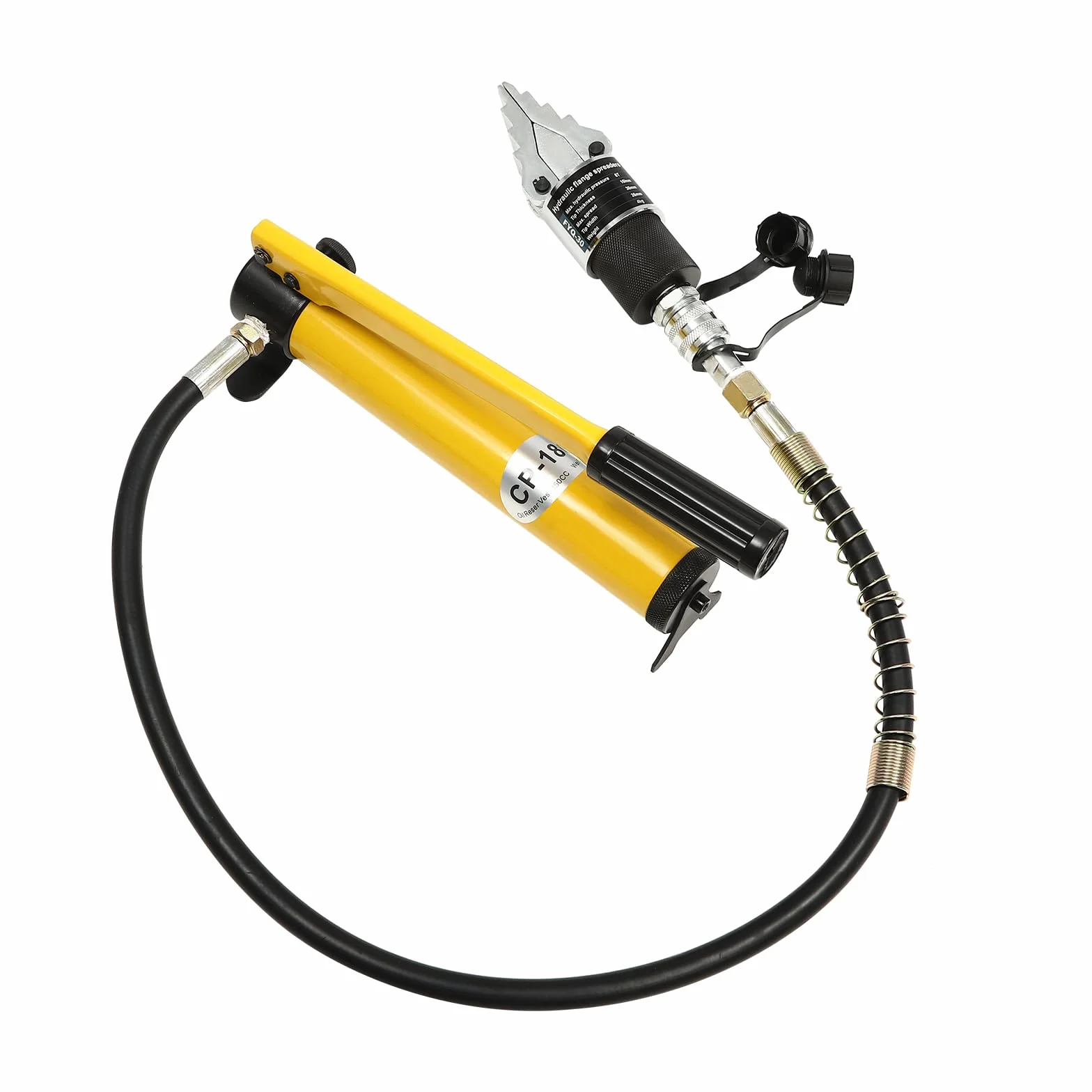 8T Separado Separador Hidráulico,Separador hidráulico de brida,Esparcidor hidráulico compacto Módulo único,para el mantenimiento/reparación/inspección de tuberías, reemplazo