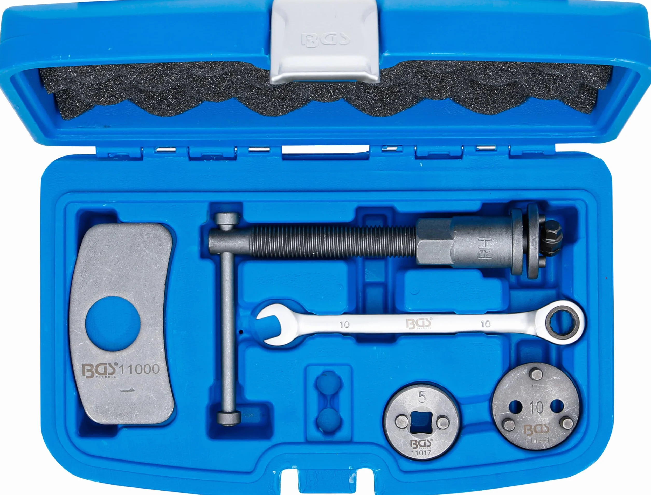 BGS 1104 | Herramienta de reposicionamiento de pistones de freno para Iveco | 7 piezas