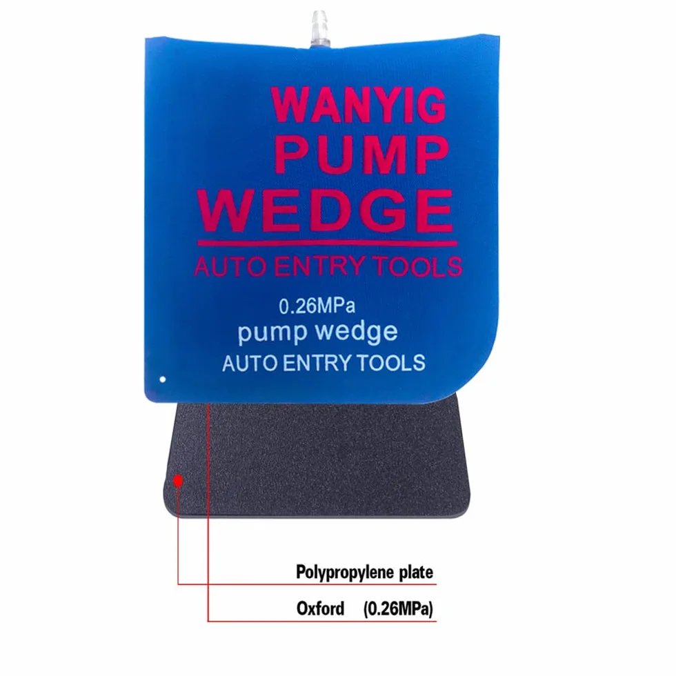 WANYI 4 Piezas Air Pump Wedge Bomba de aire para puerta o ventana de coche Herramienta de alineación de la cuña del aire de la bomba Herramientas de mano potentes para uso universal