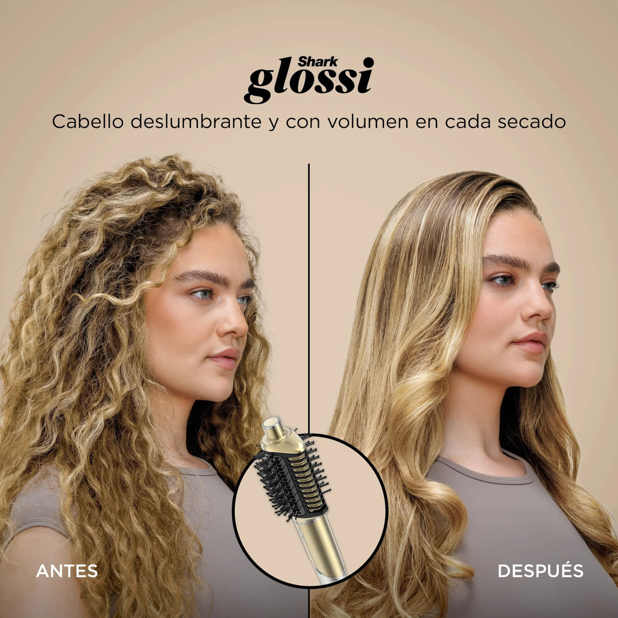 Shark Glam Multi-Styler Rizador Ondas Rizos Automático Difusor Concentrador Turbo Cepillo Aire Plancha