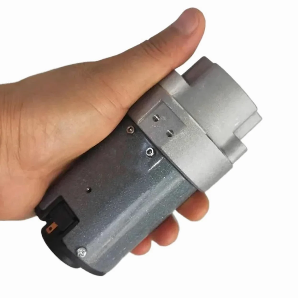Bomba de trasvase eléctrica de Aceite de 2,0 l/min. Apta for Aceite de Motor, Aceite hidráulico y Fluido lubricante. 12 V CC. Bajo Nivel de Ruido.
