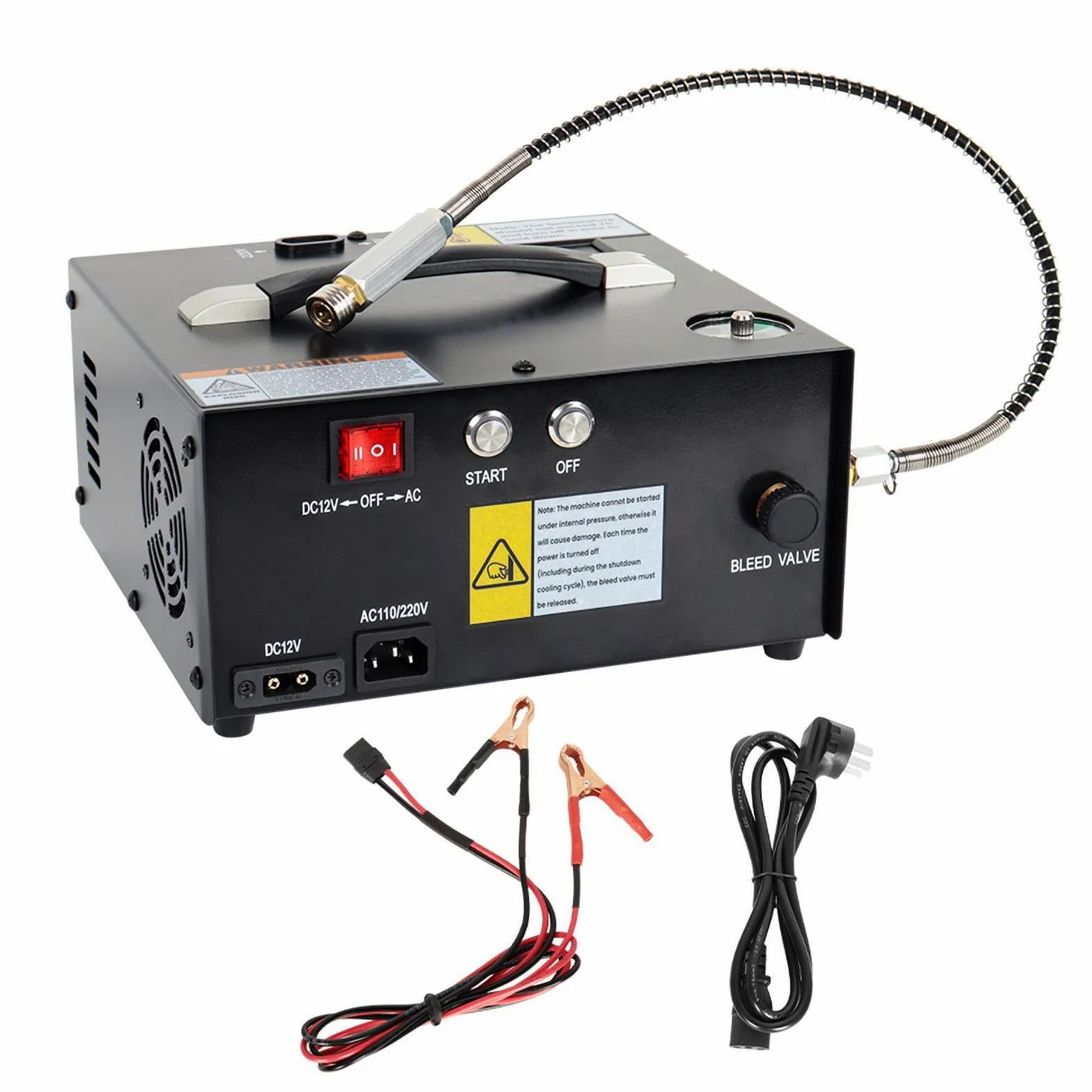 Inflador De Neumáticos Compresor De Aire Bomba Compresor Aire eléctrico | Bomba Para Neumáticos Para Neumáticos De Coche, Moto, Bicicleta, Camión, SUV Y Balones Deportivos