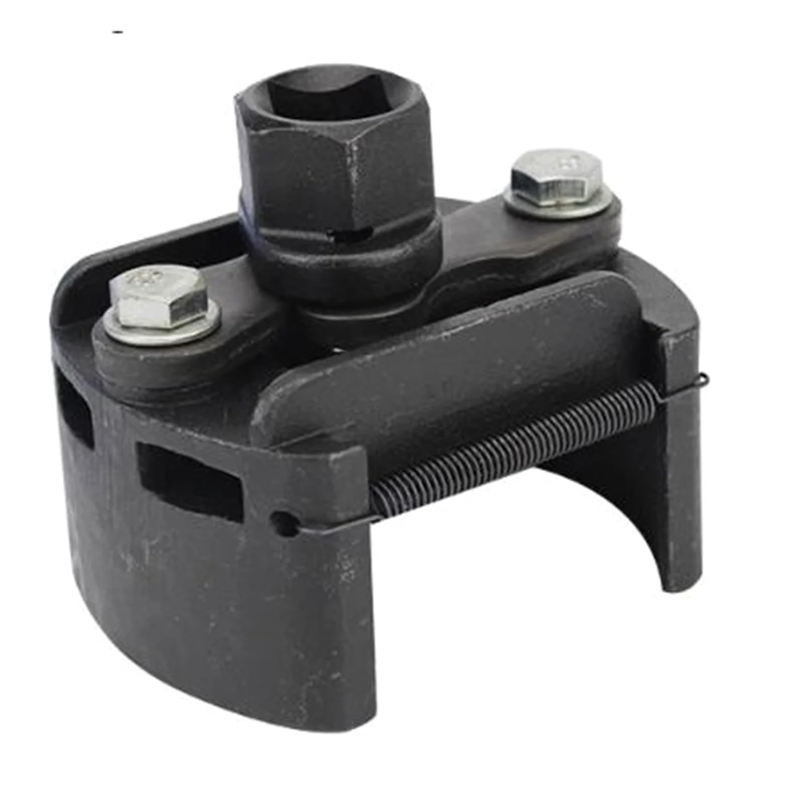 Llave para filtro de aceite Llave ajustable for filtro de aceite dos mandíbulas, removedor llaves 60-80mm, acero fundido for combustible, garras(M)