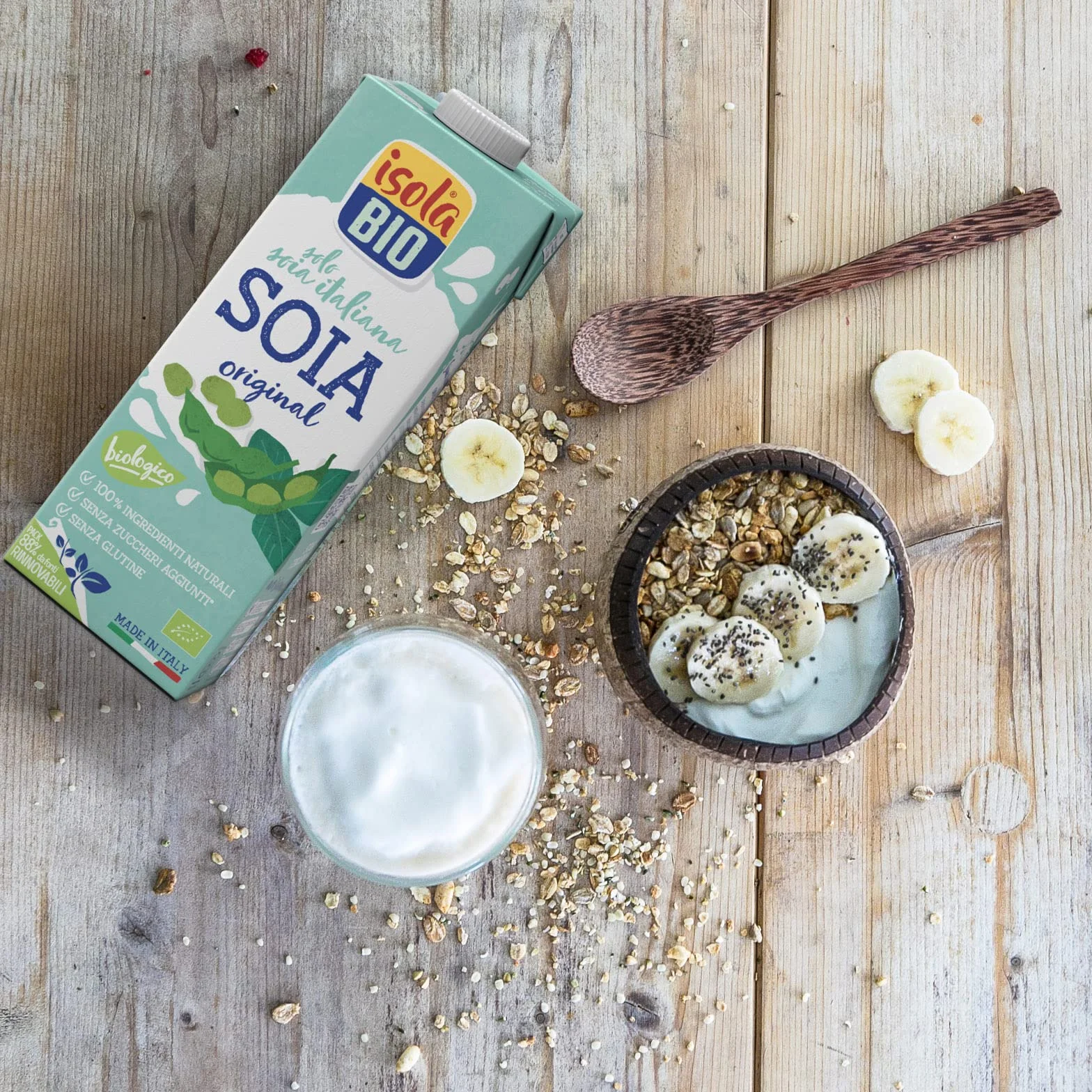 Isola Bio Bebida De Soja Bio 1 Litro 500 g