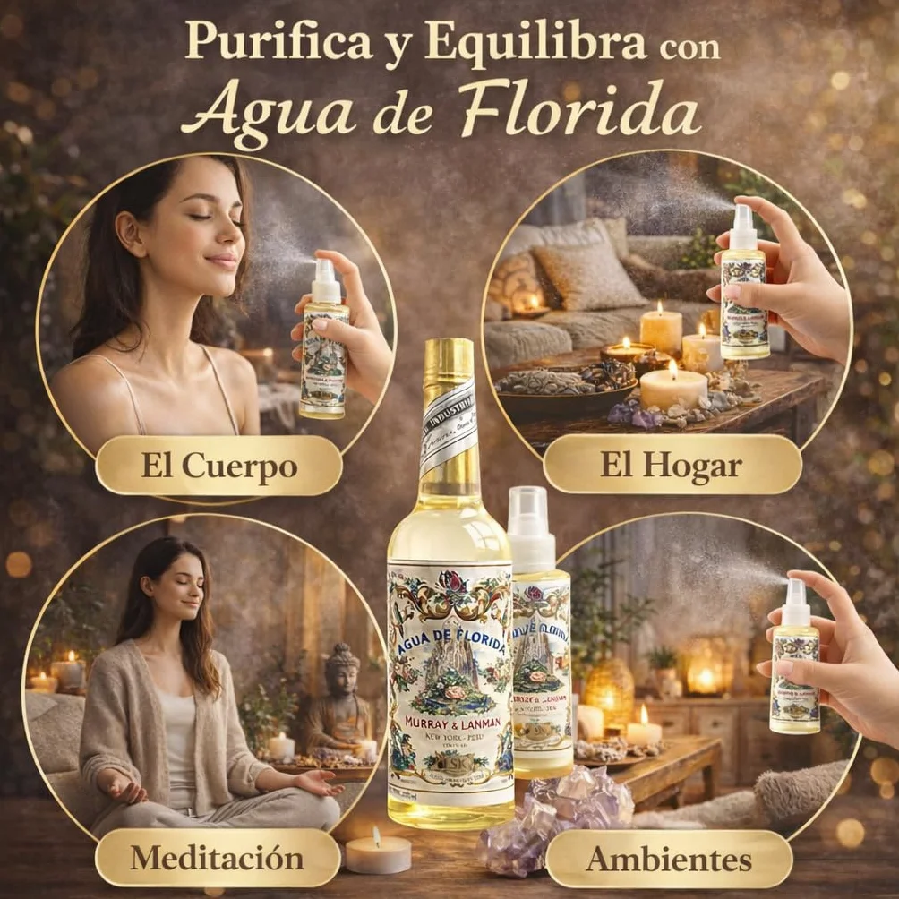 Florida Agua de Perú Original 270ml Murray Y LanMan Amarilla
