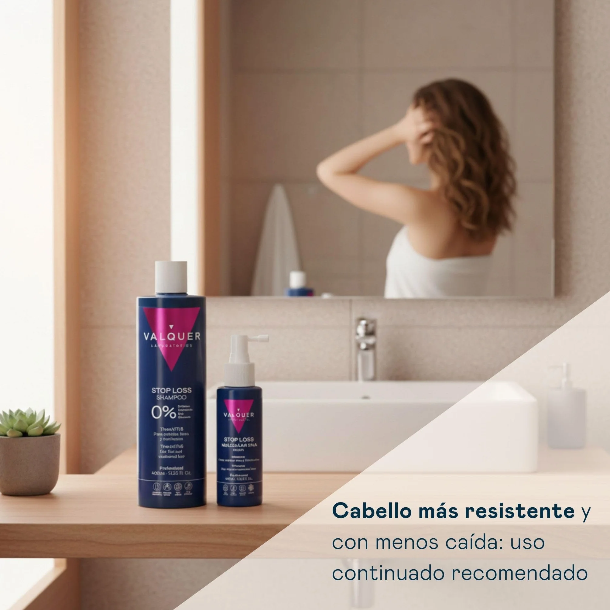 Valquer Pack Anticaída Intensivo Fórmula Zero, Champú 400 ml y Loción Shock 100 ml