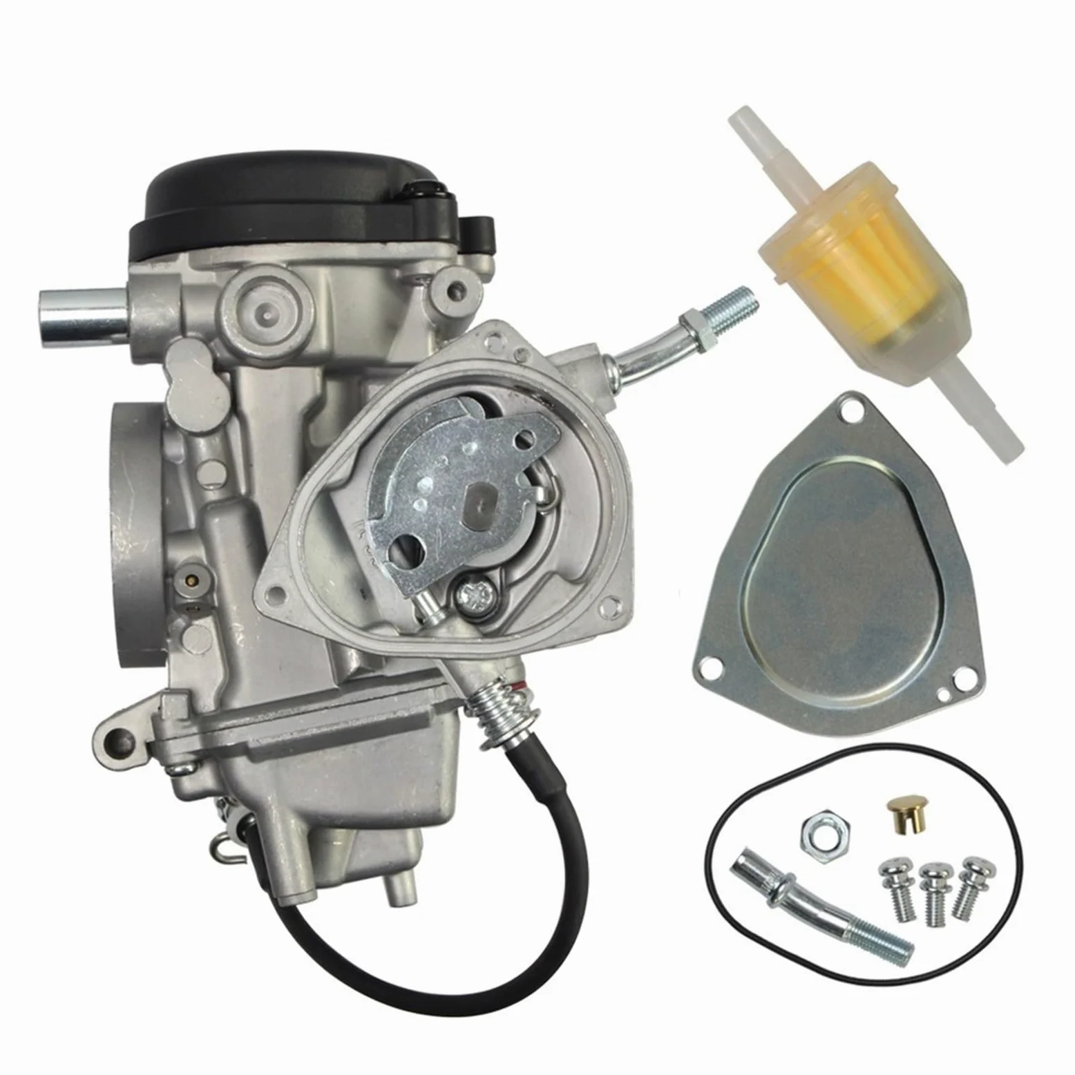Reemplazo del carburador para Yamaha Kodiak 450 YFM450 4X4 2003-2006 Bruin 350 2WD 4X4 Accesorios de Motocicleta carburador PD33J 33mm