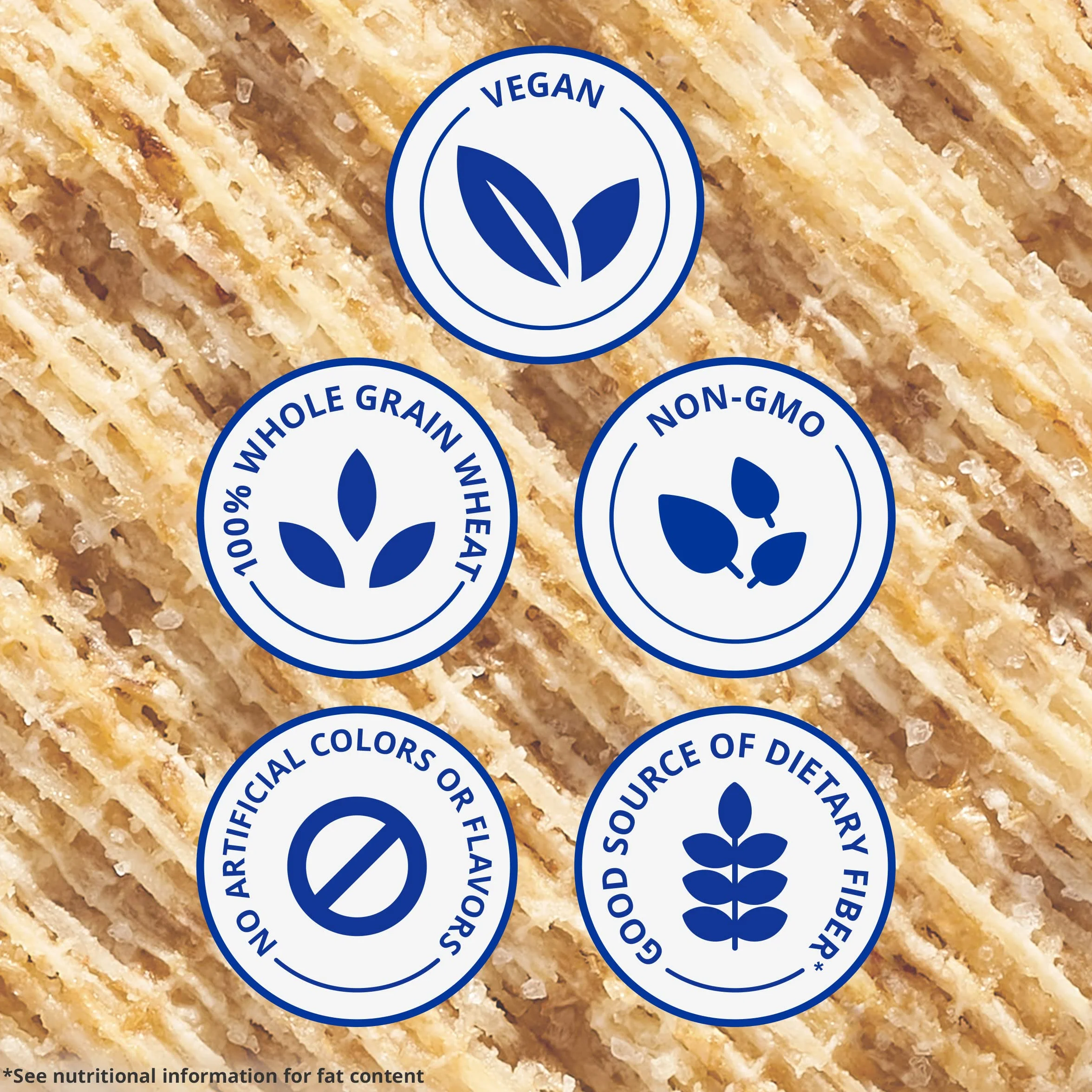 Original Whole Grain Wheat Crackers, Vegan, Family Size, 12.5 oz