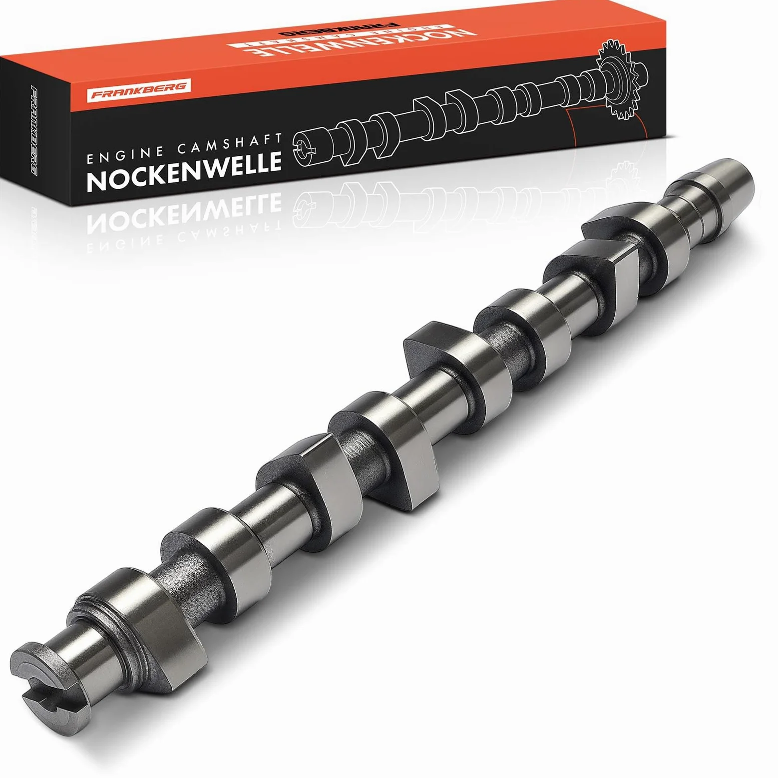 Frankberg Árbol de levas diésel 038109101K | Compatible con: Furgoneta Golf IV 1J1, B.o.r.a 1J2, A3 8L1, Nuevo Beetle 1C1 9C1, Golf IV Variante 1J5