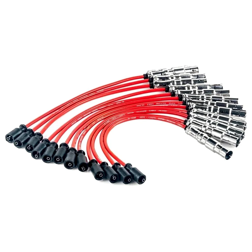 cables bujías coche 1121500218 Para Benz Para ML SLK 320 350 | Juego De Cables De Encendido De Bujía De Coche De 16 Piezas