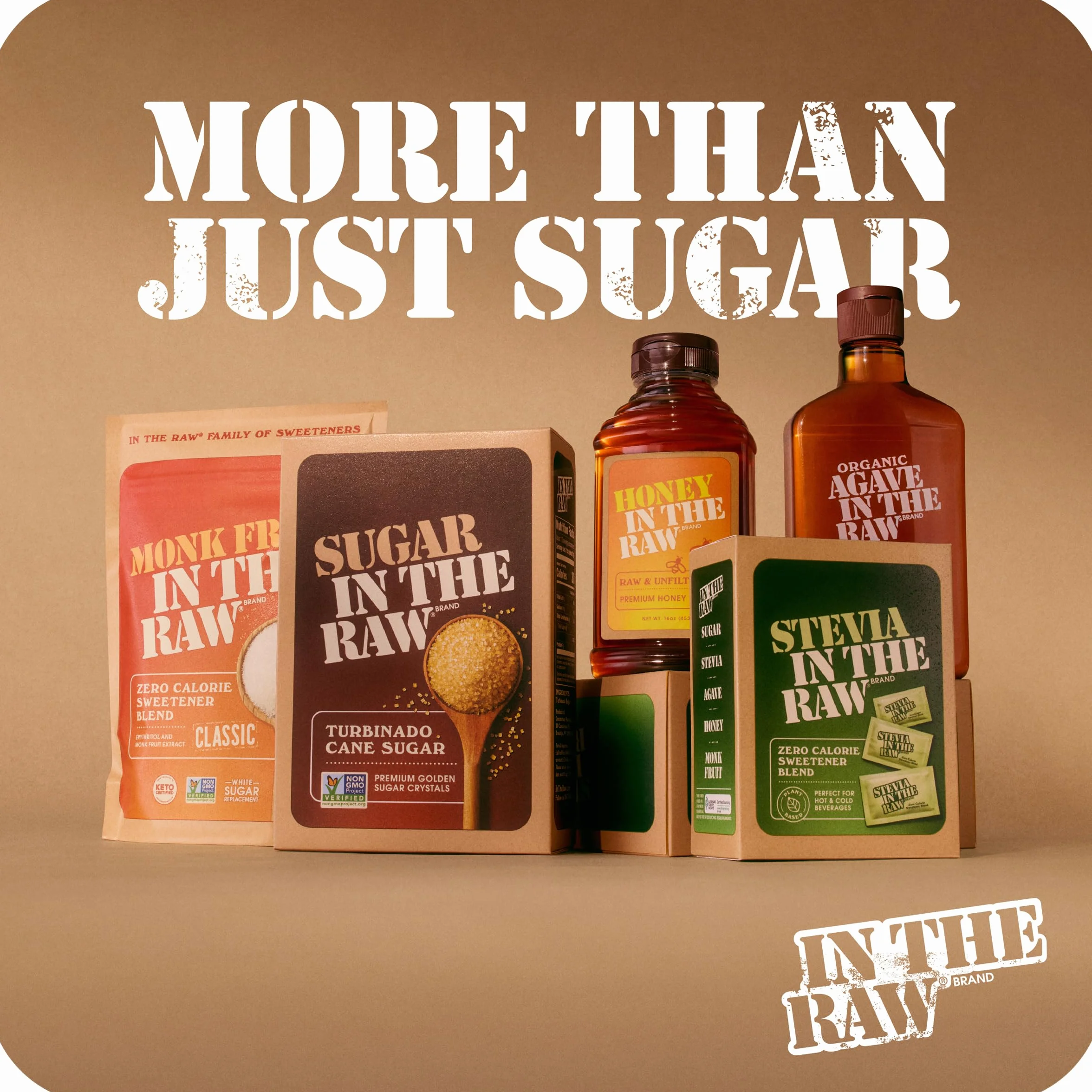Agave In The Raw Botella 18.5 onzas Paquete 8