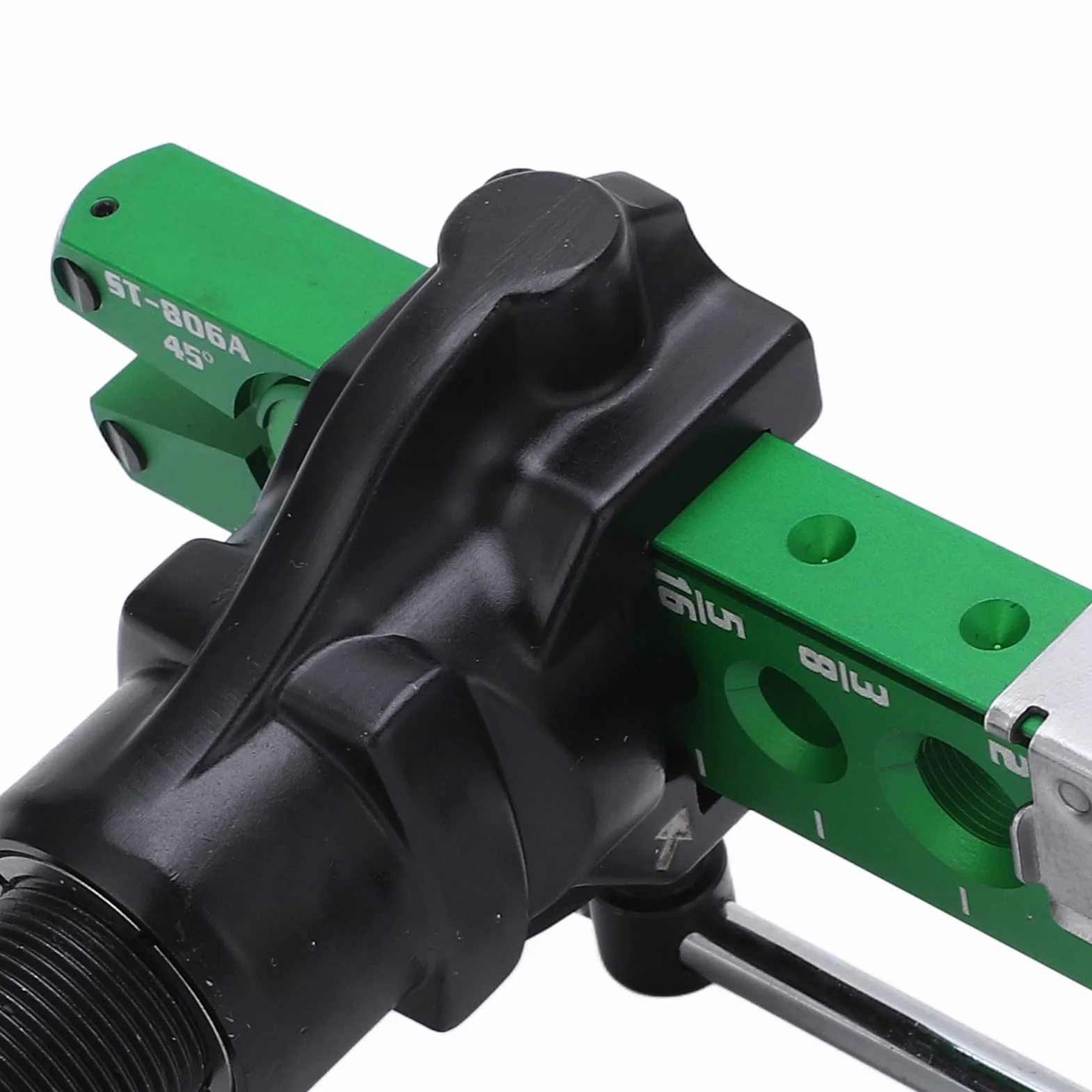 Ausla Herramienta de Abocardado de Cono Excéntrico de Aleación de Aluminio Expansor de Tubo de Trinquete Herramienta de Abocardado de Tubo Manual de 45 Grados para Usuarios de Reparación de Plomería