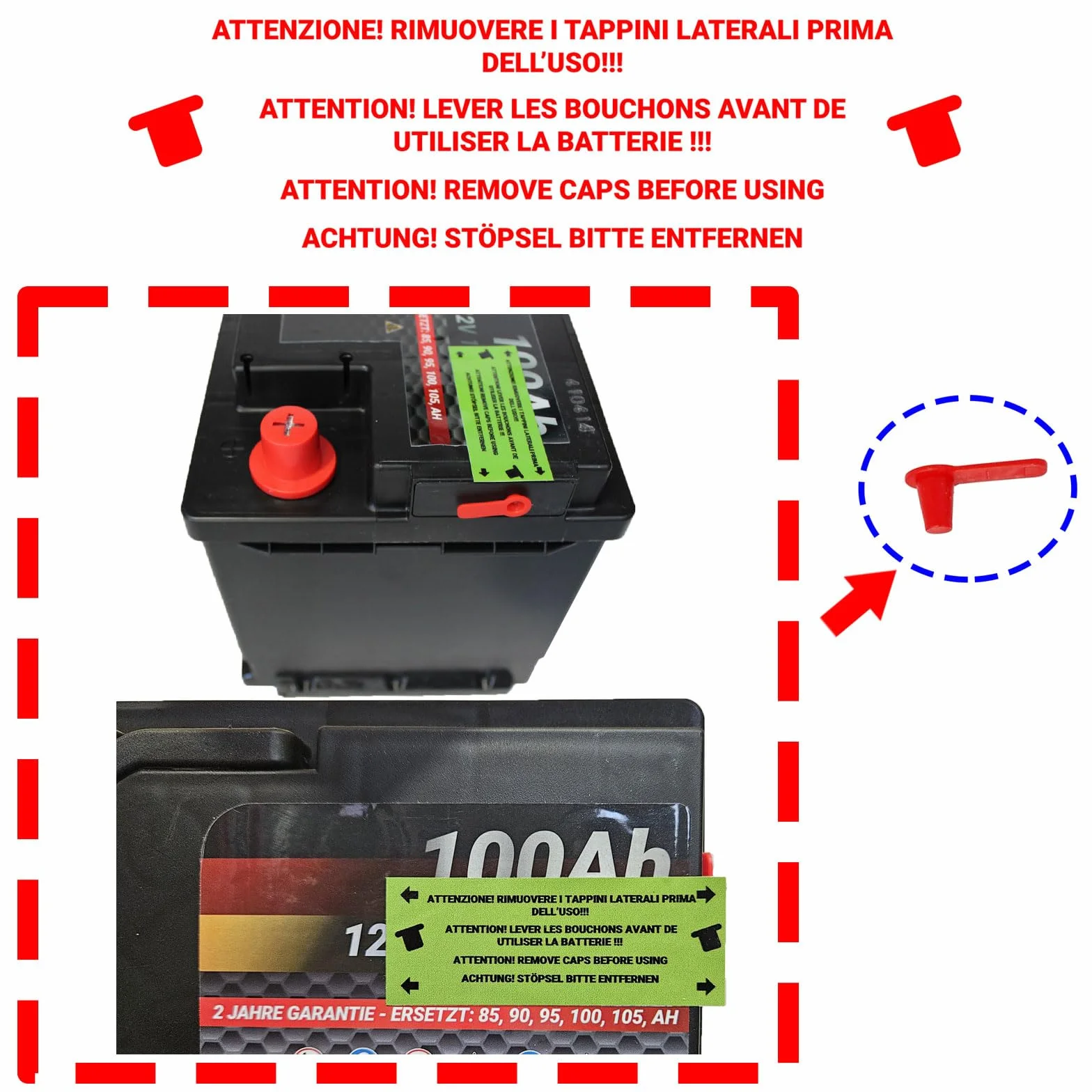 Batería Coche Speed by SMC 12 V 74 Ah 680 A con Polo Positivo a derecha L374 Código | L374 Código
