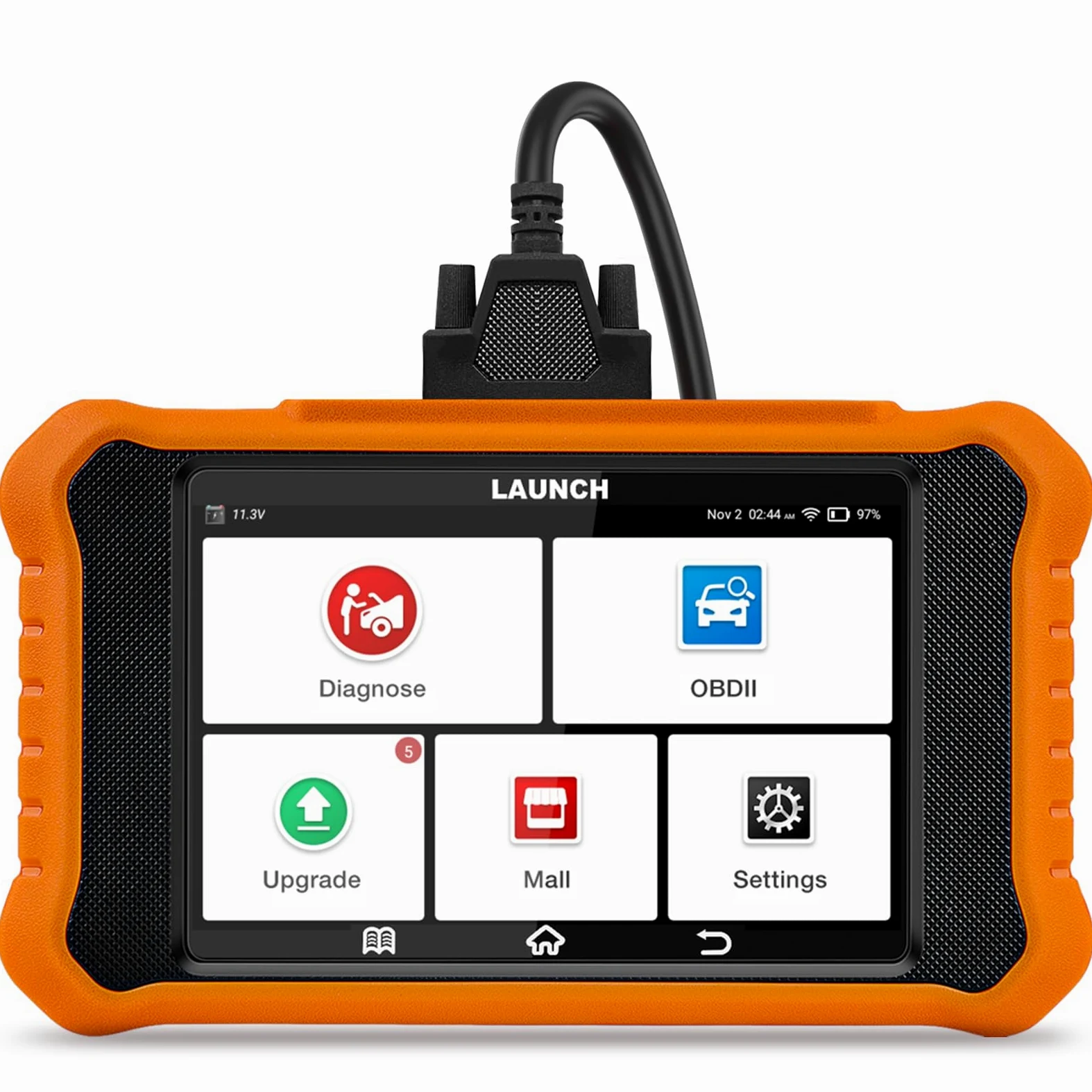 LAUNCH X431 Elite V2.0 OBD2 Diagnóstico de Todo Sistema para Benz para Maybach para Sprinter, Función de Todo Reinicio, Bidireccional, Codificación ECU Reset de Aceite Registro de Batería Escáner
