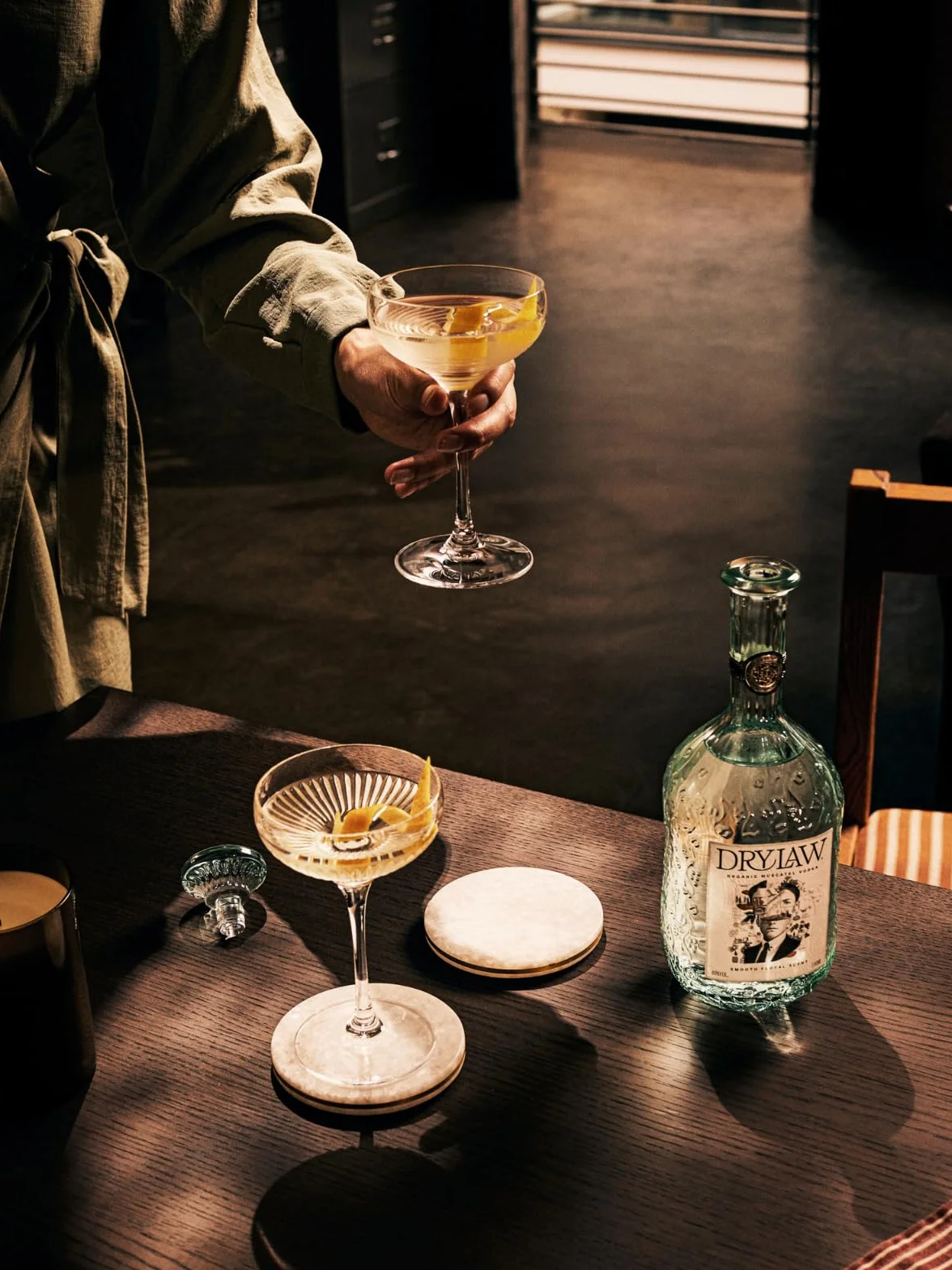 DRYLAW Vodka Orgánico de Uva Moscatel 40% vol 700 ml