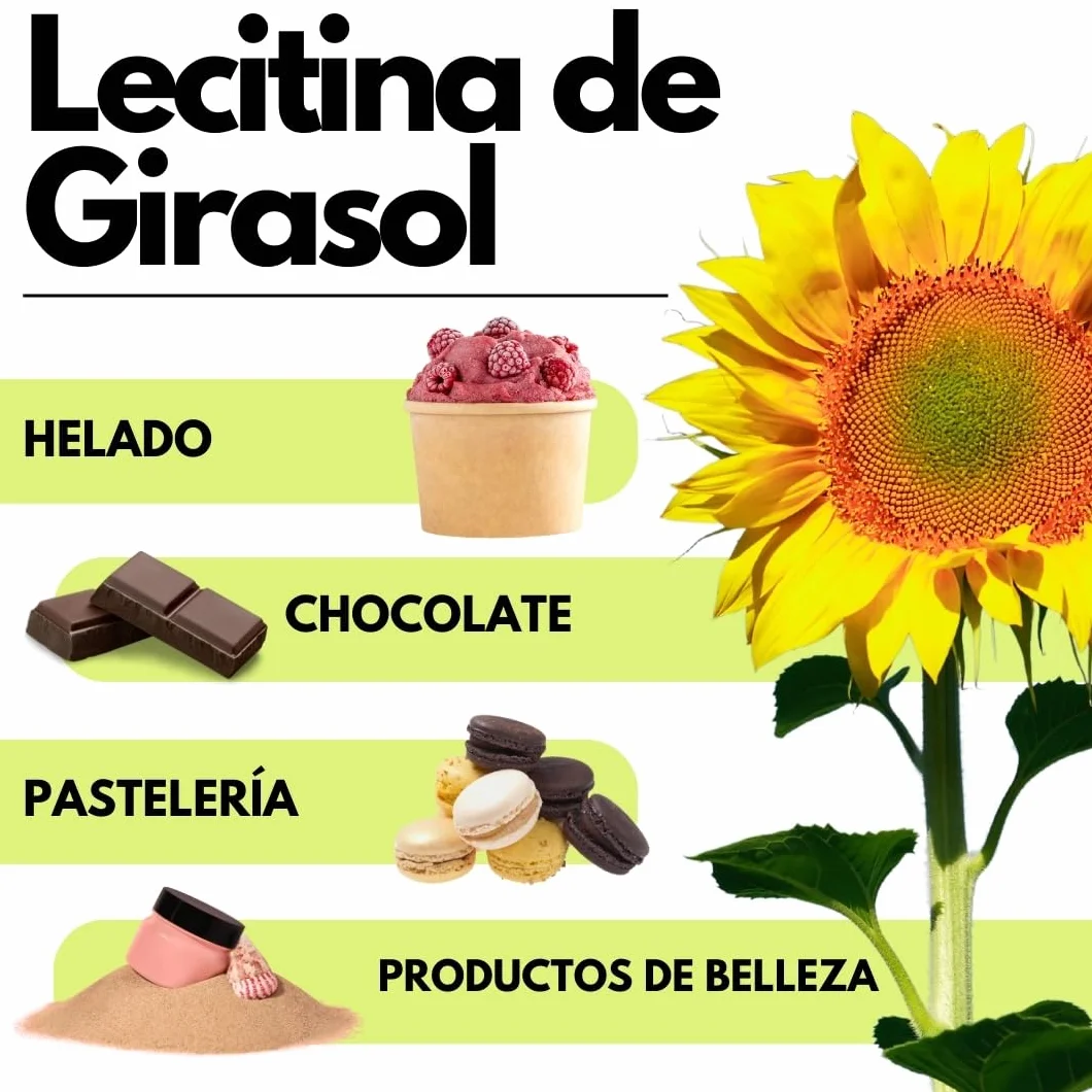 Lecitina de girasol en polvo 250 gr