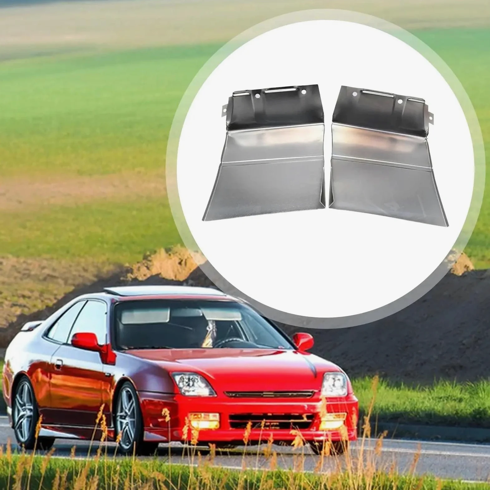 Protector de Cejas Rueda Compatible con E36 Panel de reparación camiones y automóviles, piezas repuesto acero galvanizado, juego parches guardabarros Metal