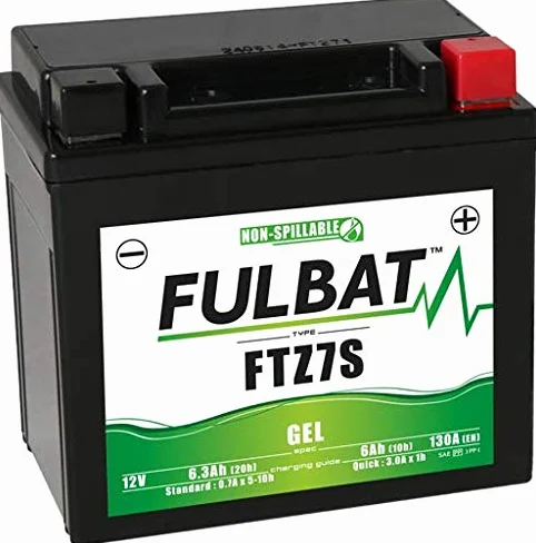 Batería de gel Fulbat para Honda XL V Varadero 125 CBR 125 SH 125 150