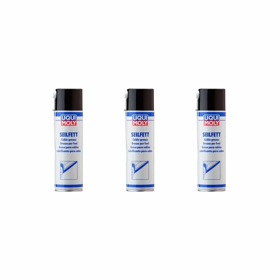 LIQUI MOLY Grasa para cables (Spray) | 500 ml | Lubricación grasa | Protección corporal | Protección debajo del cuerpo | 6135