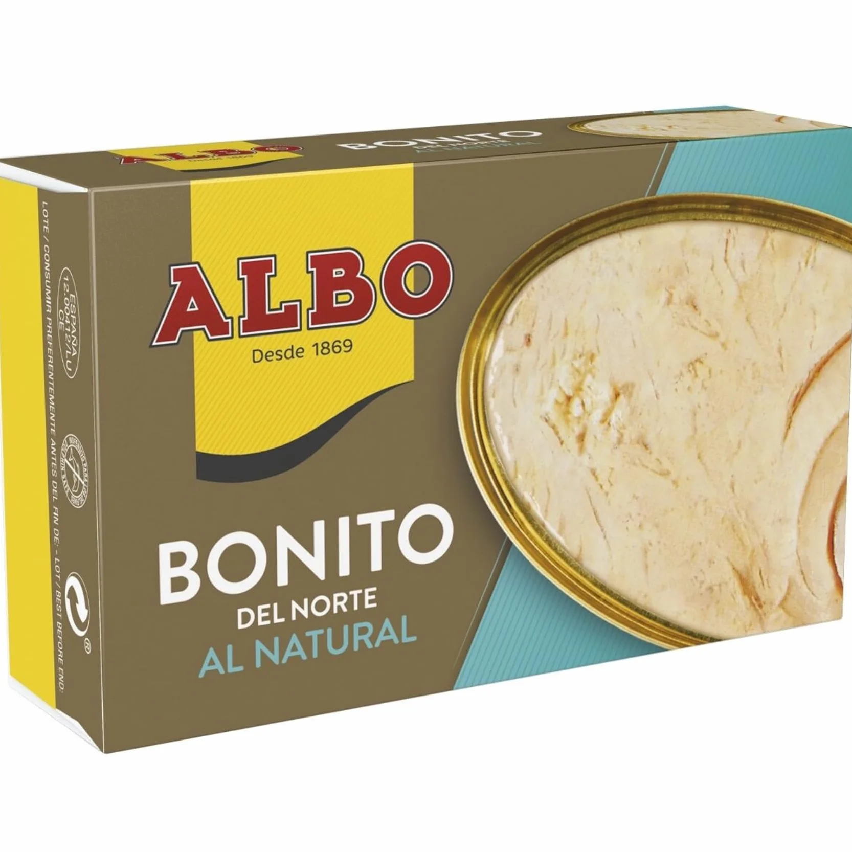 Albo Conserva de Bonito del Norte al Natural, 112 g