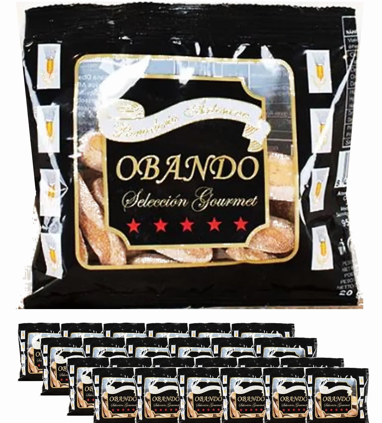 Picos Gourmet Rústicos 25 Bolsitas de 20g