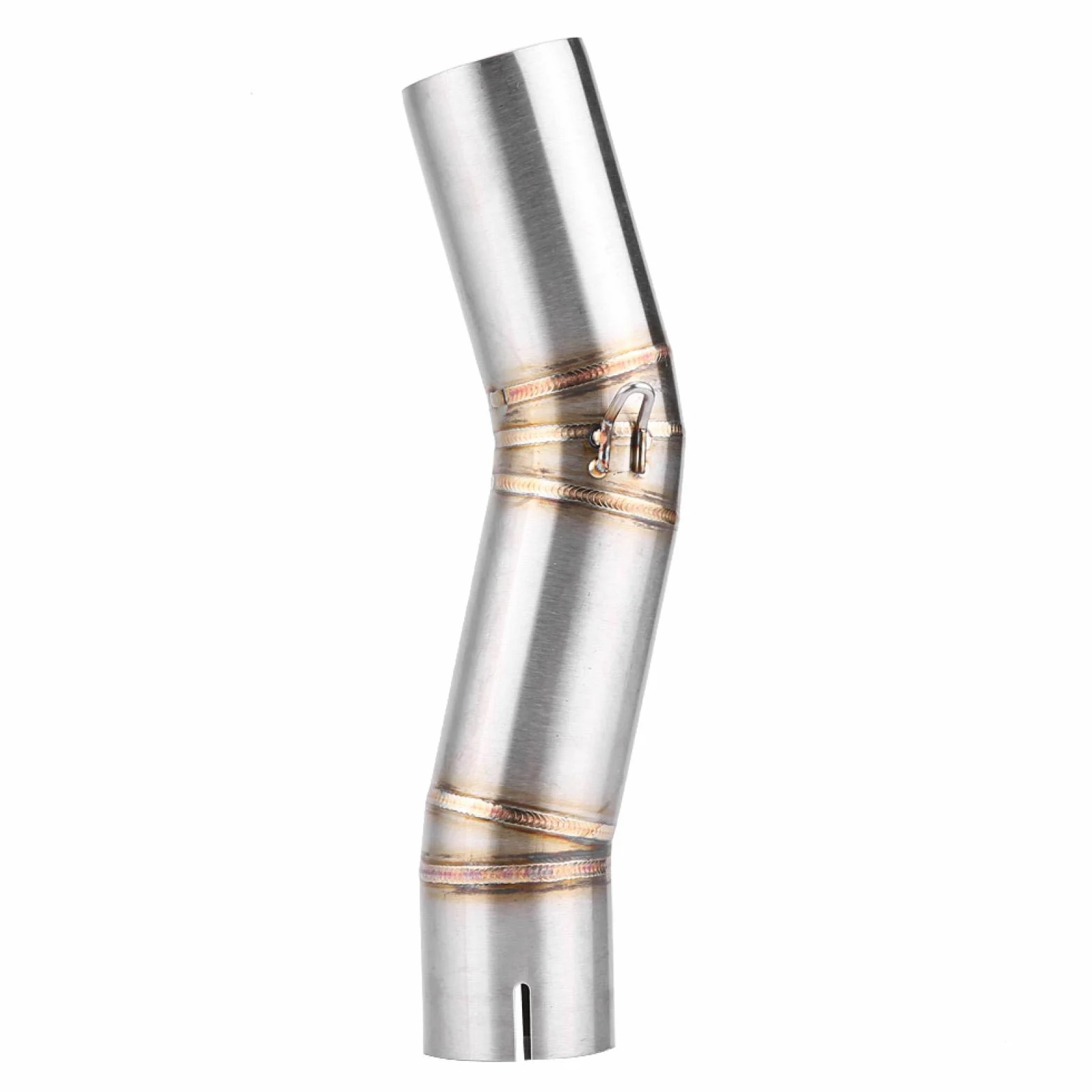 Tubo medio de escape de 51 mm Sistema de escape completo de la motocicleta Conexión de tubo medio de ventilación Conectar para GSX- R600/GSX-R750(K7)