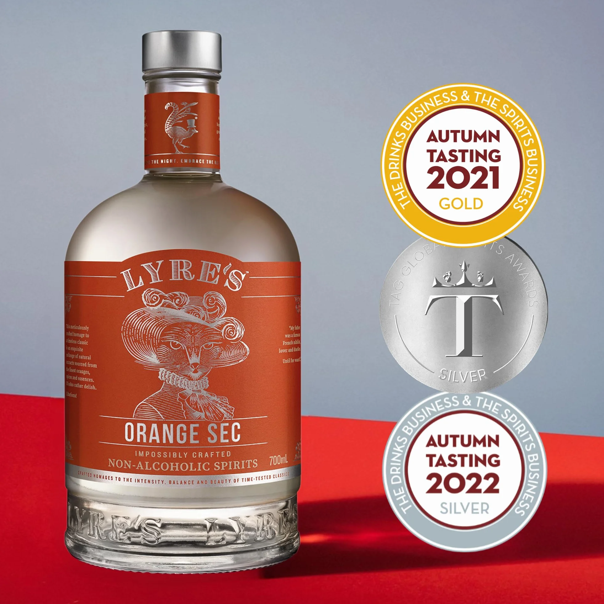 Lyre's Orange Sec Bebida Espirituosa Sin Alcohol - Estilo Triple Sec 700ml