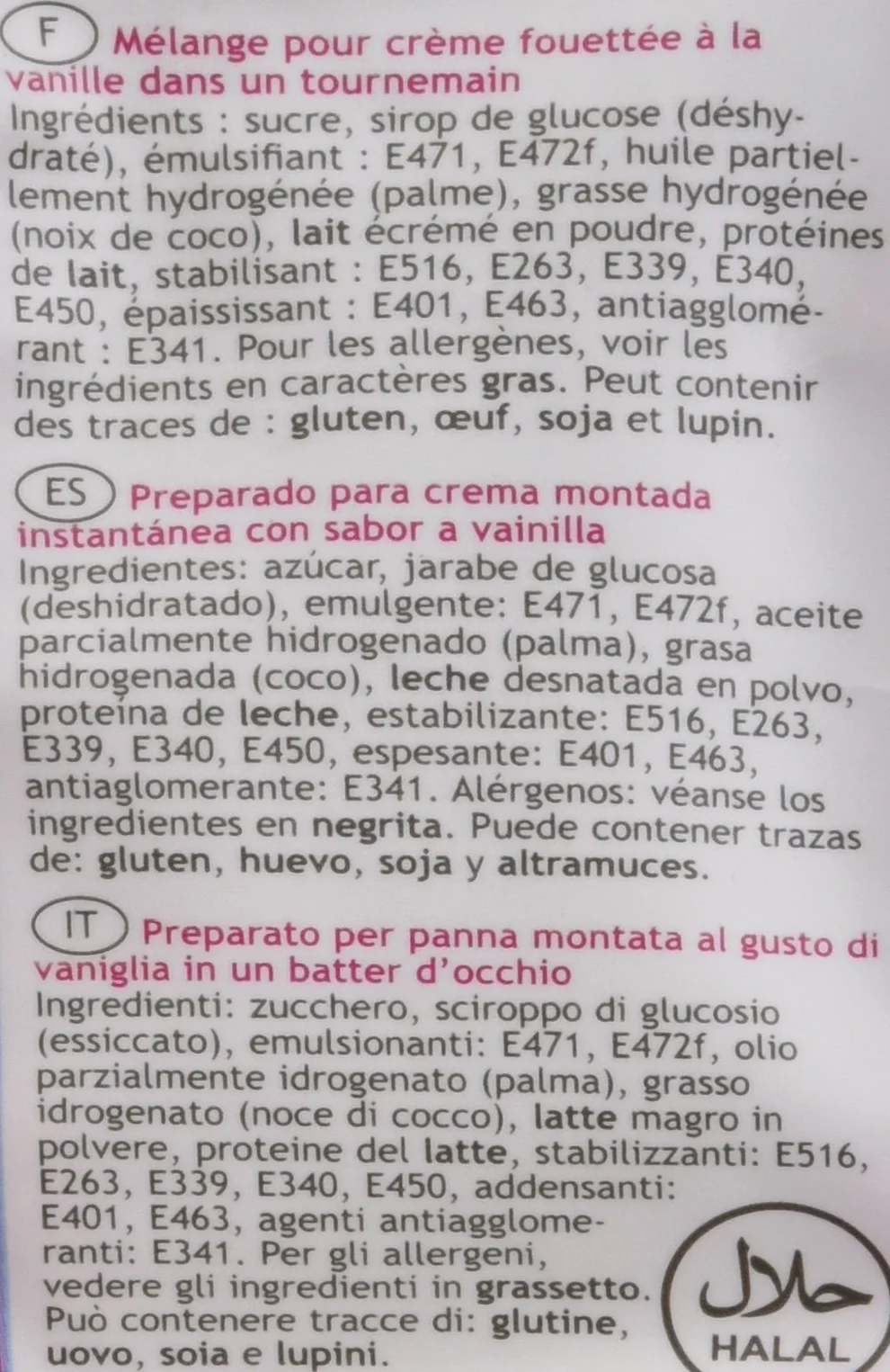 FunCakes Preparado para Enchanted Cream, Relleno o Frosting Ligero, Esponjoso y Blanco con Sabor Suave a Vainilla, 450g