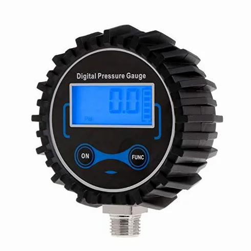 AGAATI Manómetro Digital para neumáticos, medidor de PSI de Aire, Monitor de presión de neumáticos para Coche y Motocicleta, Instrumentos y aparatos