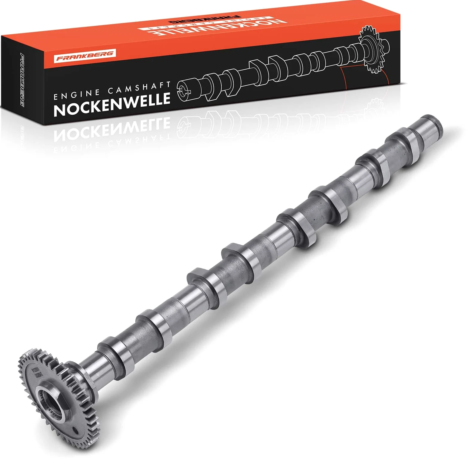 Frankberg Árbol de levas 11318575438 | Compatible con: Serie 3 Touring G21 G81, Serie 3 Touring G21, 6 Gran Turismo G32, Serie 7 G11 G12, Serie 3 Touring E91