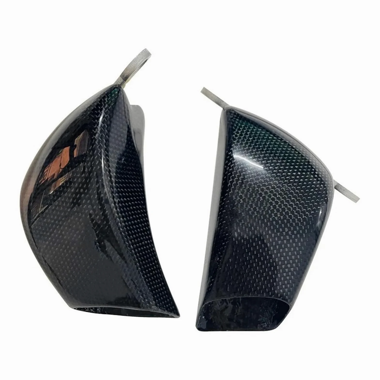 Conductos de refrigeración de Aire de Pinza Compatible con Pinza de Fibra de Carbono Kawasaki Z1000, disipación de Calor y radiador de guía de Aire del Freno Delantero.(Light)