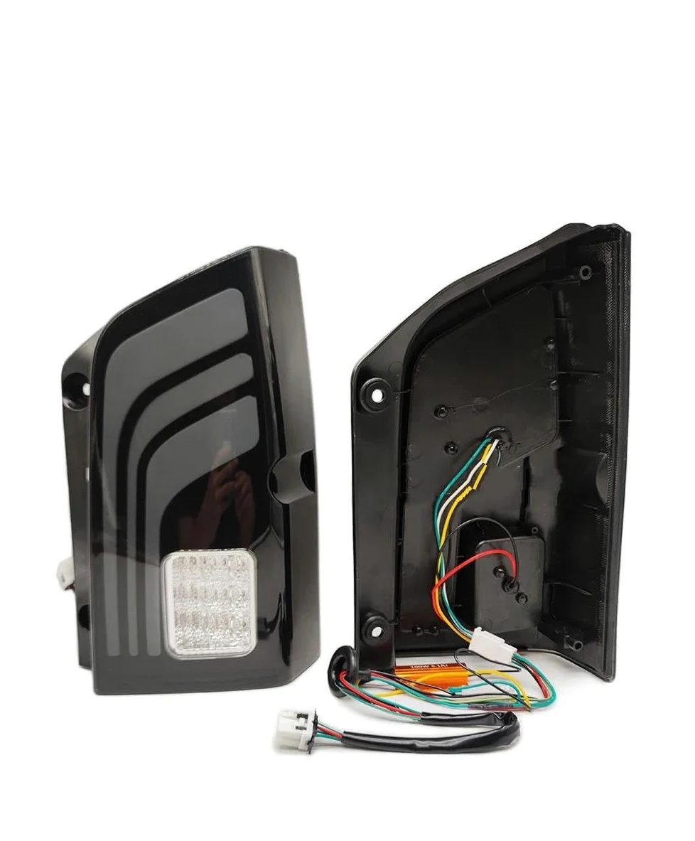 Piloto Trasero para Nissan para Pathfinder R51 2004-2010 2011 2012 2013 Luces Led Señal Giro Freno Lámpara Antiniebla Luz Trasera Coche Luces Cola (Color : A Pair)