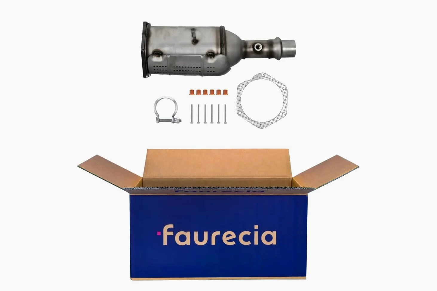HELLA 8LH 366 080-941 - Filtro de partículas diésel Easy2Fit Kit - Euro 3 - Juego de piezas - Carburo de silicio (para tráfico corto y largo)