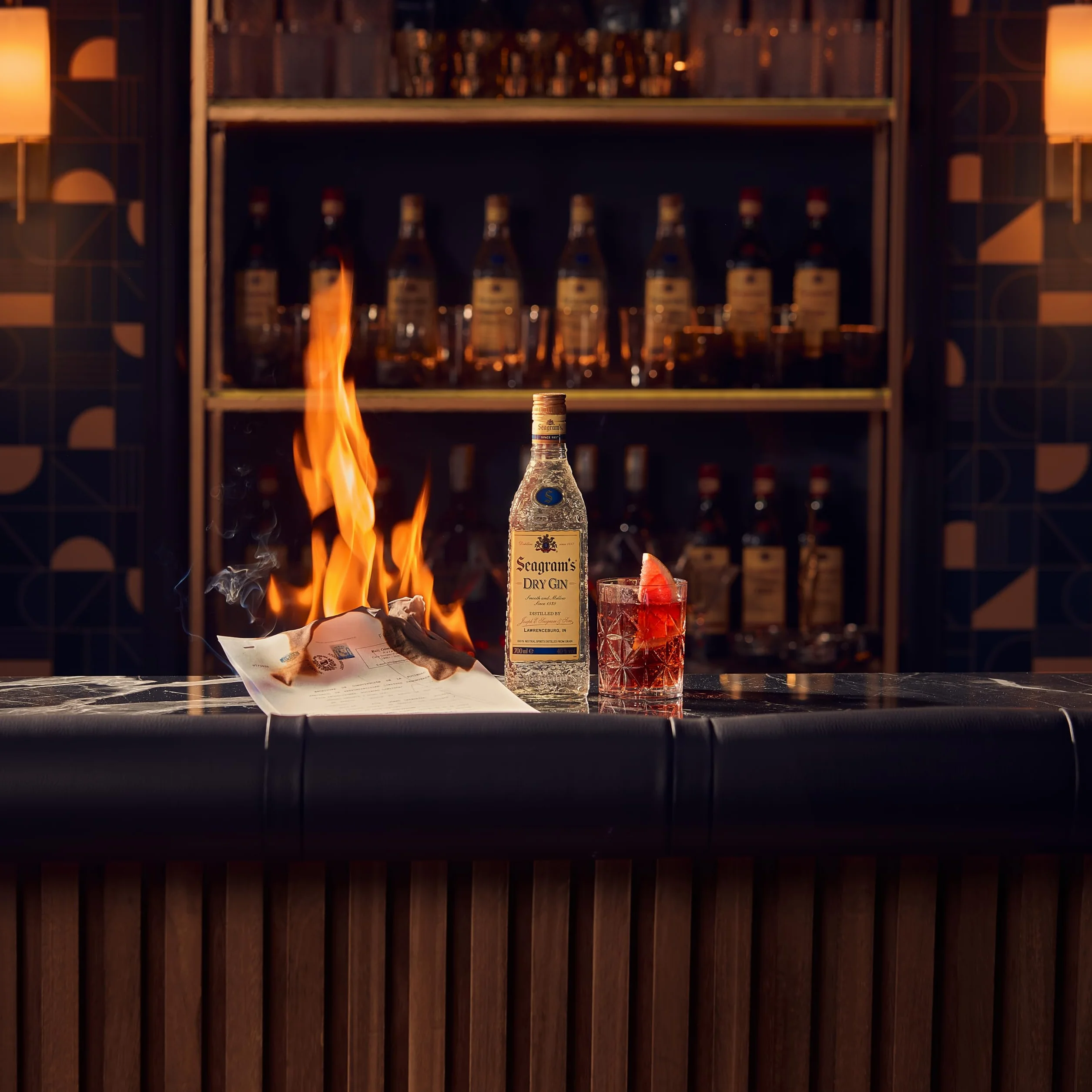 Seagram's Dry Ginebra Premium 700 ml