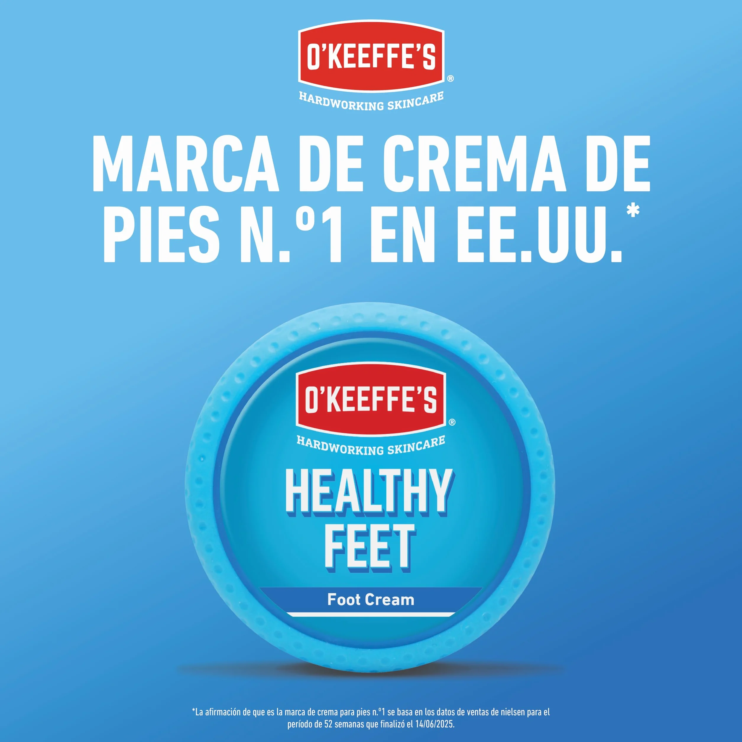 O`Keeffes Healthy Feet Crema para pies secos y agrietados 80ml