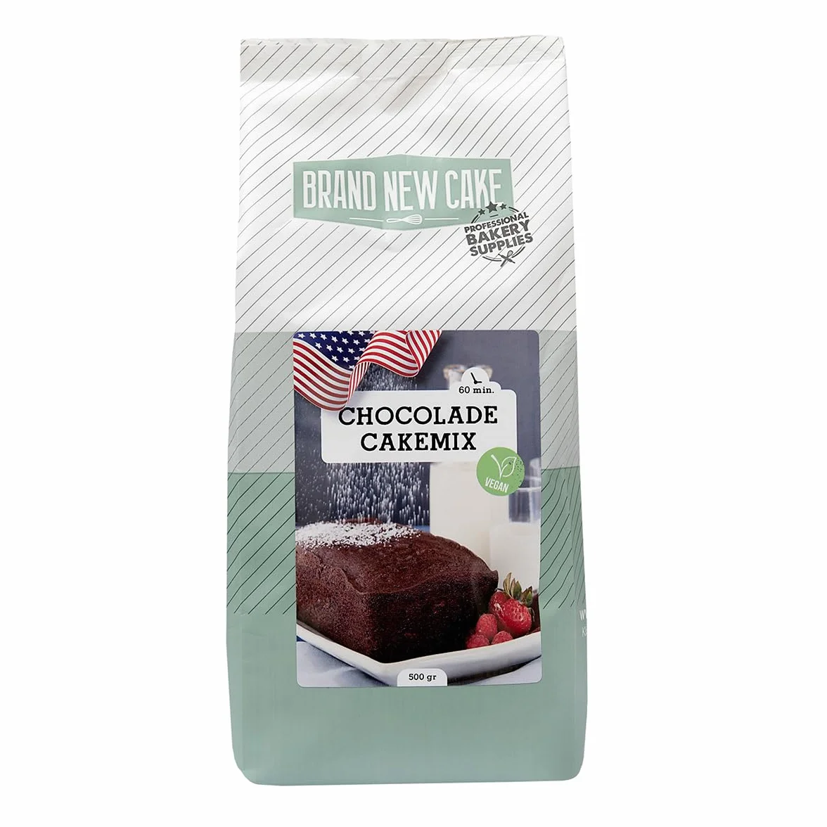 BrandNewCake® Mezcla para Pastel de Chocolate Vegano 500gr
