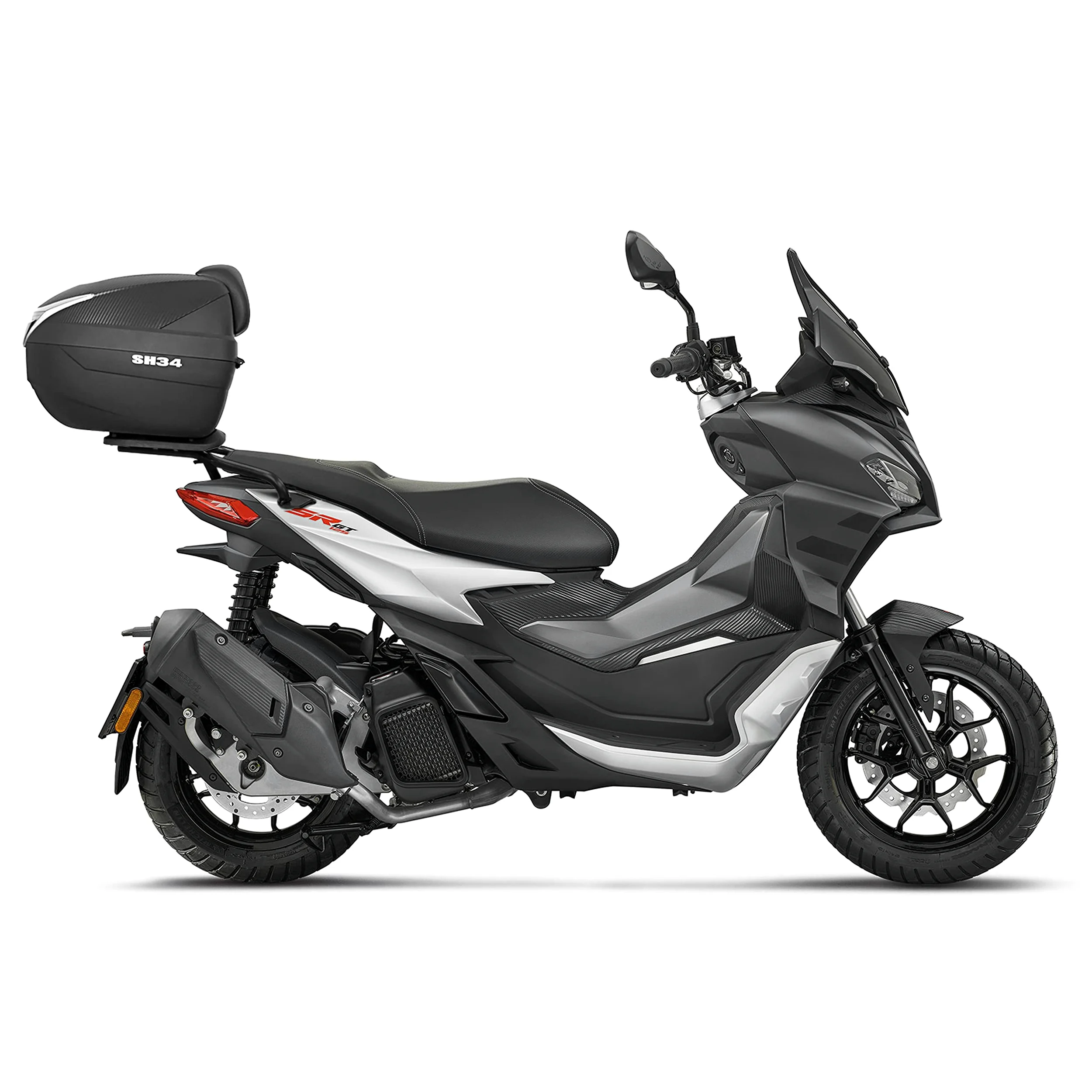 Shad Top Master Aprilia SR 125/200 Czarny